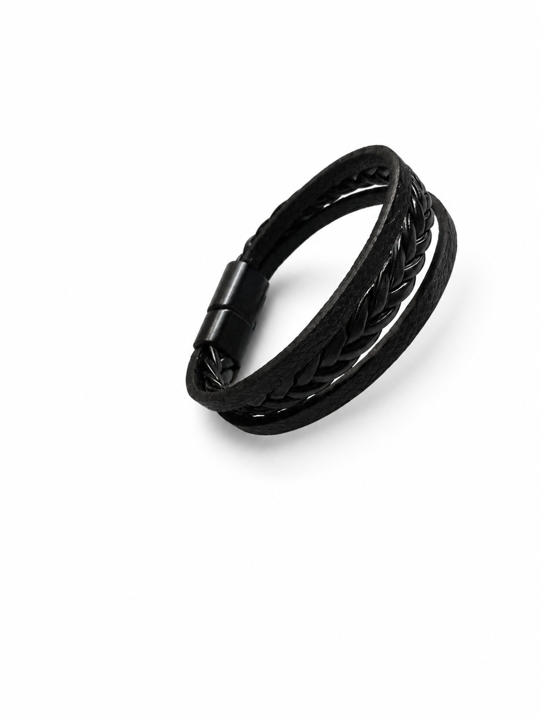 Multi-Layer Braided Leather Bracelet