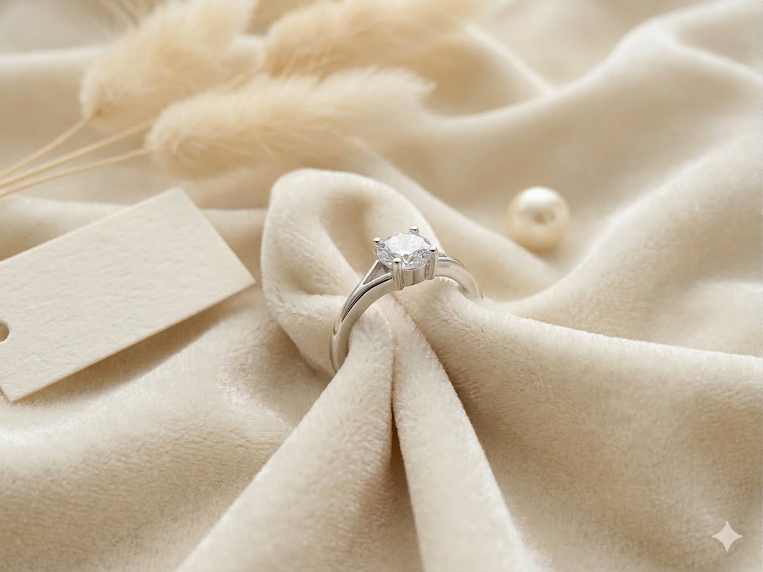 The Lumina Sliver Dimond Ring